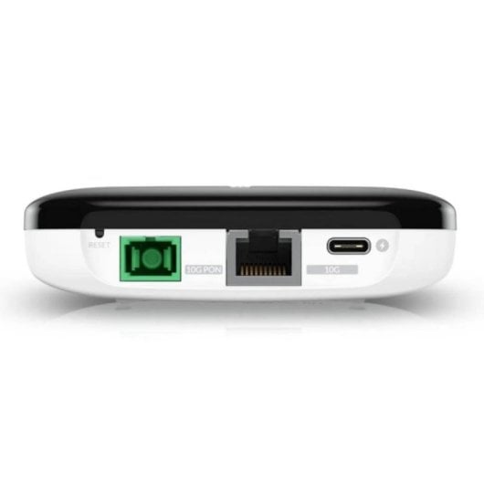 Terminal Óptico Ubiquiti UISP-FIBER-XGS 10Gbps Distancia 20km SC/APC Negro/Blanco