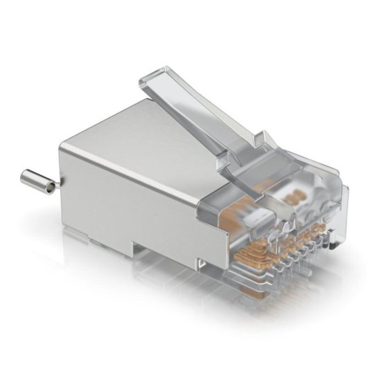 Conector RJ45 Macho Ubiquiti TC-CON-100 Cat5 100 Unidades Conector RJ45 Macho Ubiquiti TC-CON-100 Cat5 100 Unidades