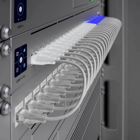 Câble de Réseau Ubiquiti UniFi Cat6 RJ-45 12m Translucide Blanc