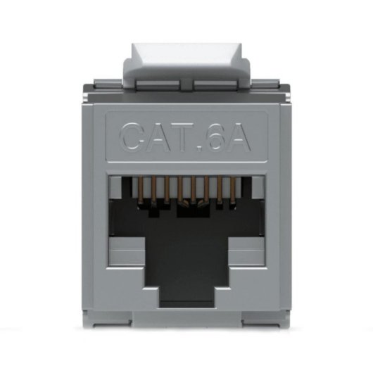Ubiquiti UACC-KEYSTONE-JACK-C6A RJ45-Stecker 12er-Pack Cat6A High Speed Keystone