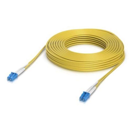 Câble fibre optique Ubiquiti UACC-OFC-S2-LULU-30M Duplex LC UPC OS2 100 Gb 30 m