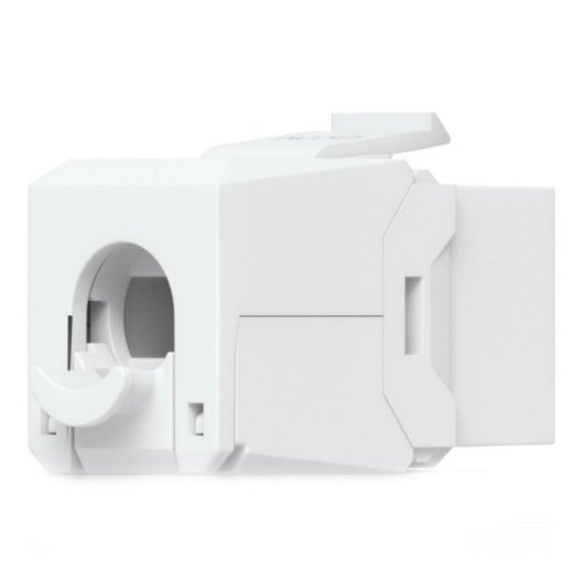Conector RJ45 Ubiquiti UACC-KEYSTONE-JACK-C6 Cat6 Pack 12 Keystone Para Redes