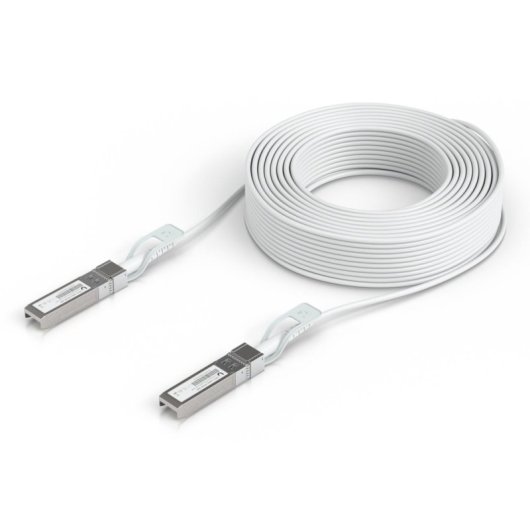 Câble de Fibre Optique Ubiquiti UACC-UPLINK-SFP28-30M 25 Gbps 30m Blanccâble de Fibre Optique Ubiquiti UACC-UPLINK-SFP28-30M 25 Gbps 30m Blanc