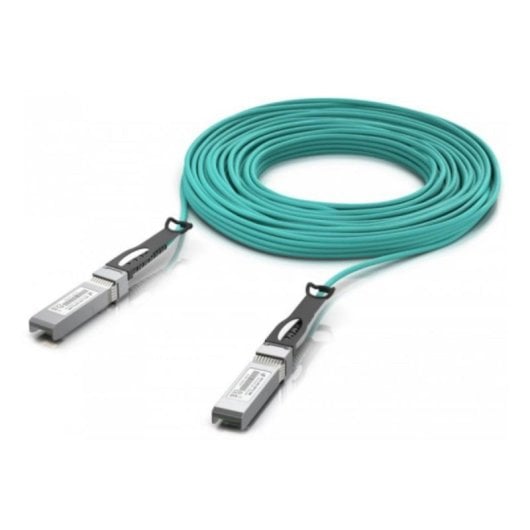 Cable de Fibra Óptica Ubiquiti UACC-AOC-SFP10-30M SFP+ 10Gbps 30m ligero y ultrafino