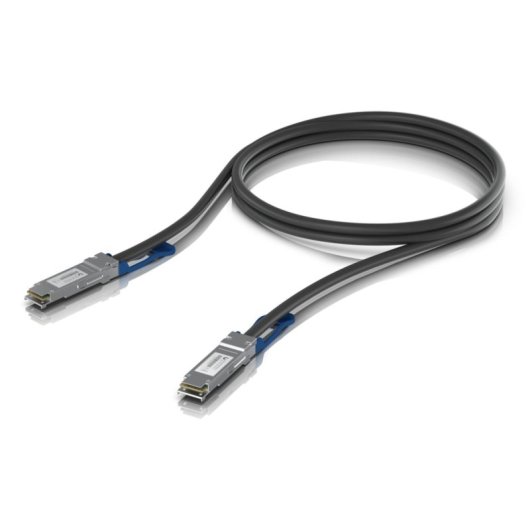 Cable Ubiquiti UACC-DAC-QSFP28-1M QSFP28 100Gbps 1m conexión directa cobre