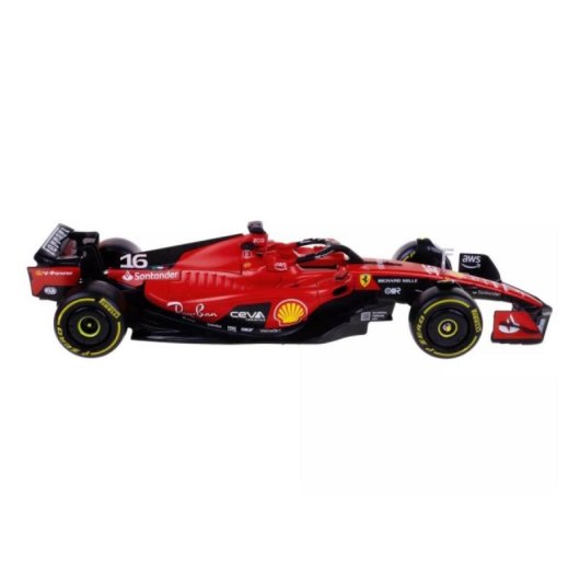 Modellauto Bburago Ferrari SF23 Charles Leclerc 1:24 Metall Kunststoff Modellauto Bburago Ferrari SF23 Charles Leclerc 1:24 Metall Kunststoff