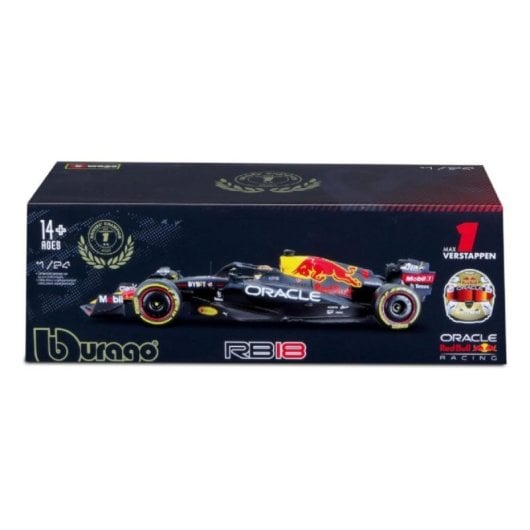 Bburago F1 Oracle Red Bull Racing RB18 Sergio Pérez 11 1/24 Réplique de voiture miniature de haute précision