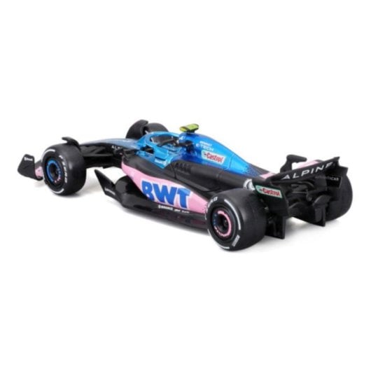 Bburago Renault Alpine A523 Pierre Gasly, auto in miniatura ad alta precisione in scala 1/43