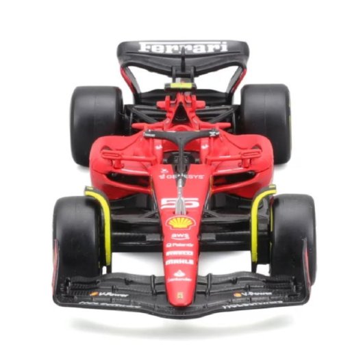 Bburago Ferrari SF23 Carlos Sainz 55 1/43 Replika Premium Collection Miniaturauto