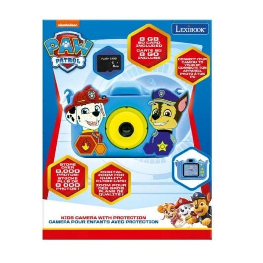 Appareil photo numérique pour enfants Paw Patrol 8 Go Marshall Silicone MP3 Jeux intégrés