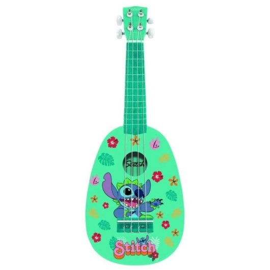 Ukulélé Lexibook Disney Stitch K230D Multicolore pour Enfants 3 à 8 Ans