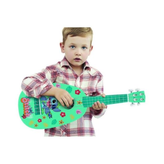 Ukulélé Lexibook Disney Stitch K230D Multicolore pour Enfants 3 à 8 Ans
