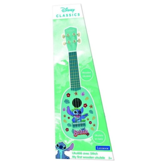 Ukulélé Lexibook Disney Stitch K230D Multicolore pour Enfants 3 à 8 Ans