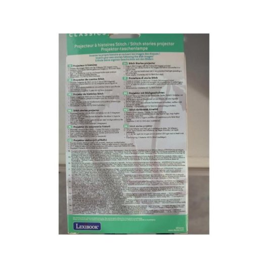 Proyector Lexibook LTC050D 3 Discos 24 Images Linterna LED 3 Ans
