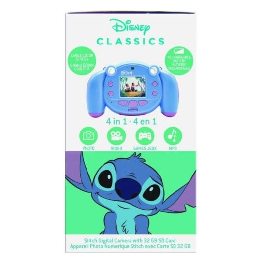 Cámara digital infantil Lexibook DJ080D Multicolor 2” LCD 32GB 1080p Juegos Audio