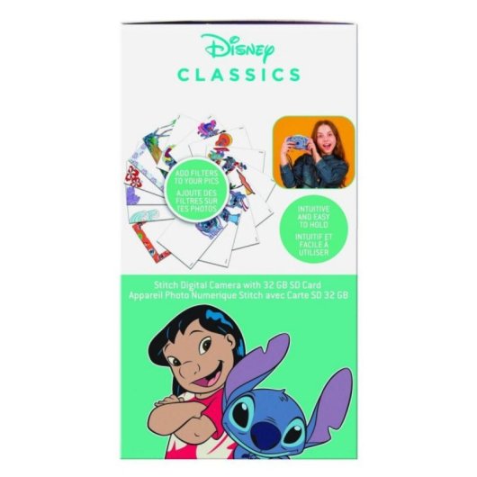 Cámara digital infantil Lexibook DJ080D Multicolor 2” LCD 32GB 1080p Juegos Audio