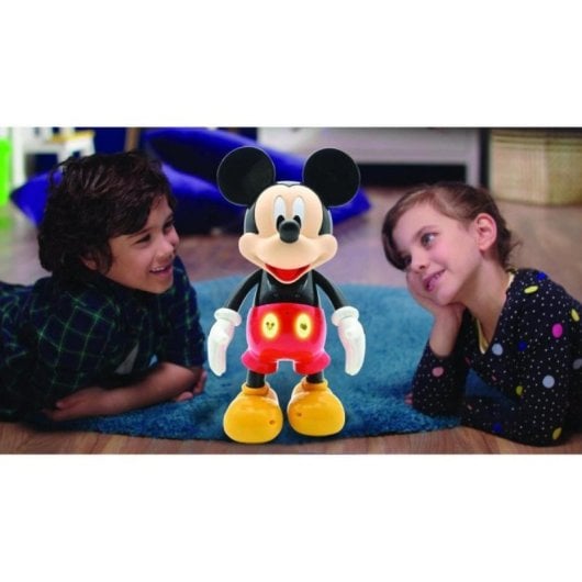 Topolino Robot interattivo telecomandato Effetti luminosi bilingue 300 test educativi