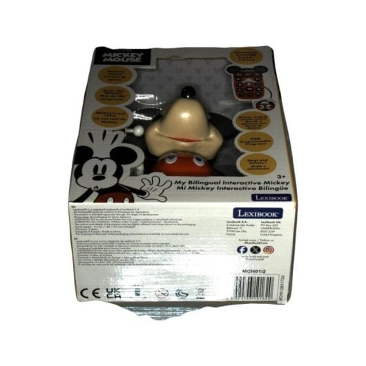 Topolino Robot interattivo telecomandato Effetti luminosi bilingue 300 test educativi