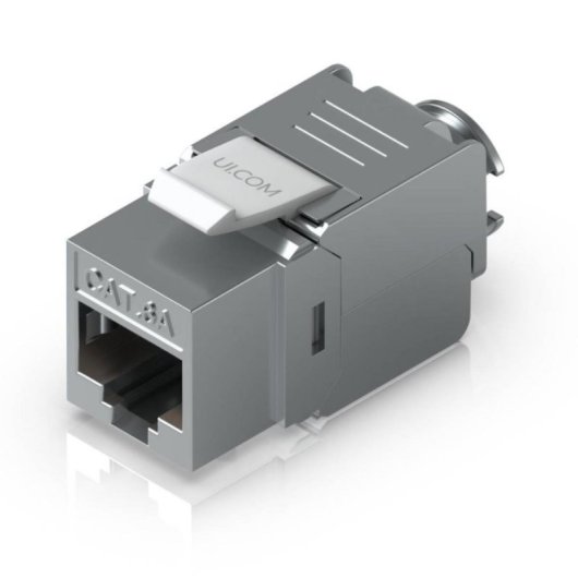 Acoplador Ubiquiti UACC-Keystone-Coupler-C6A 12 Stück Edelstahl RJ45 Hohlbuchse