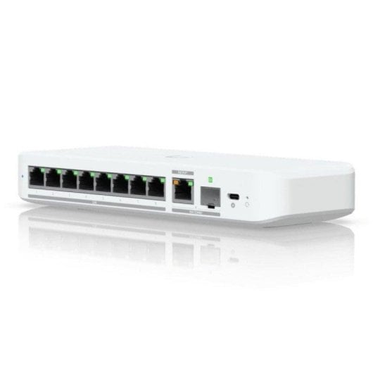 Switch Ubiquiti UniFi Flex 2.5G 8 Puertos RJ-45 2.5GbE SFP+ Gestión Avanzada