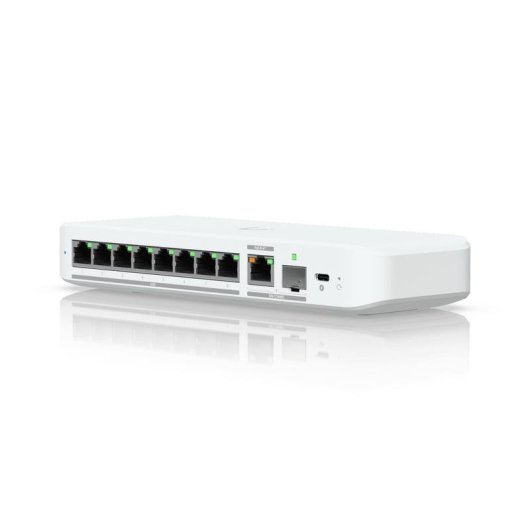 Switch Ubiquiti UniFi Flex 2.5G 8 Puertos RJ-45 2.5GbE SFP+ Gestión Avanzada