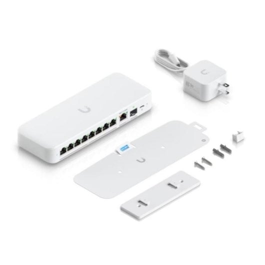 Switch Ubiquiti UniFi Flex 2.5G 8 Puertos RJ-45 2.5GbE SFP+ Gestión Avanzada