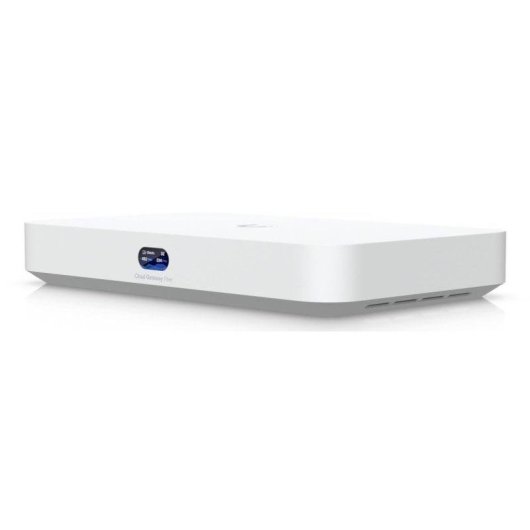 Routeur Ubiquiti UCG-Fiber Fibre 10Gbps ARM Cortex PoE LCM Blanc