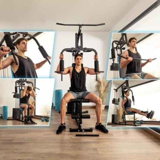 Multiestazione Cecotec Drumfit HomeGym 1000 Peso massimo 120 kg Regolabile 65 kg Peso