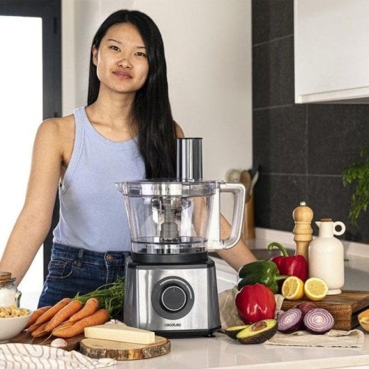 Küchenmaschine Cecotec Paprika 2000 2000W 3.5L Edelstahl 2 Geschwindigkeiten