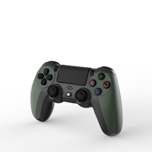 Kinsi Gamepad inalámbrico PS4 Alta Precisión Bluetooth Doble Vibración 600mAh Antideslizante Verde