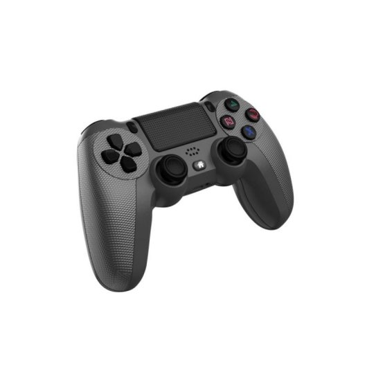 Kinsi Mando inalámbrico Bluetooth compatible PS4 batería 600mAh vibración doble motor antideslizante Gris