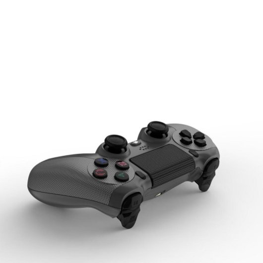 Kinsi Mando inalámbrico Bluetooth compatible PS4 batería 600mAh vibración doble motor antideslizante Gris