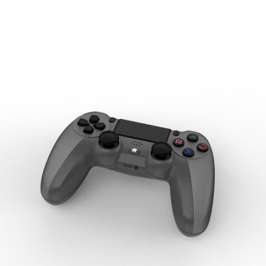 Kinsi Mando inalámbrico Bluetooth compatible PS4 batería 600mAh vibración doble motor antideslizante Gris