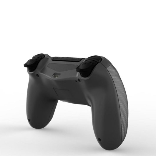 Kinsi Mando inalámbrico Bluetooth compatible PS4 batería 600mAh vibración doble motor antideslizante Gris
