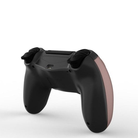 Kinsi Joystick inalámbrico Bluetooth Compatible PS4 Vibración Dual Batería 600mAh Antideslizante Negro/Bronce