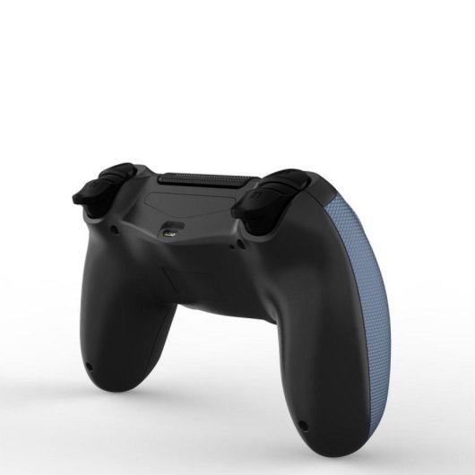 Kinsi Mando inalámbrico para PS4 Bluetooth Batería 600mAh Vibración Dual Ergonomía Antideslizante Negro/Azul