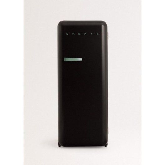 Create Frigorífico Una Puerta Retro 281L 150cm R600a Negro/Verde D