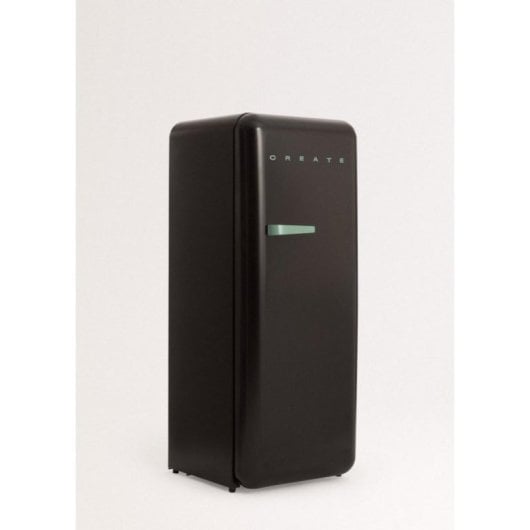 Create Frigorífico Una Puerta Retro 281L 150cm R600a Negro/Verde D