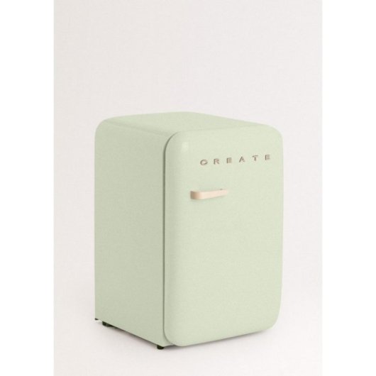 Create Frigorífico Mini Retro 107L ECO Friendly R600a Verde/Beige F