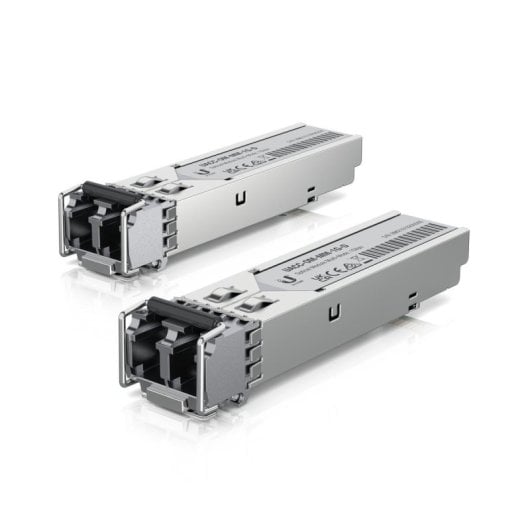 Módulo SFP Ubiquiti UACC-OM-MM-1G-D-2 Multi-Mode, 1250Mbit/s, LC, Pack 2, 550m