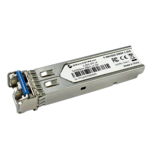Grandstream F-SM1310-20KM-1.25G SFP 1,25 Gbit/s LC Duplex 20 km Singlemode-Glasfaser-Transceiver