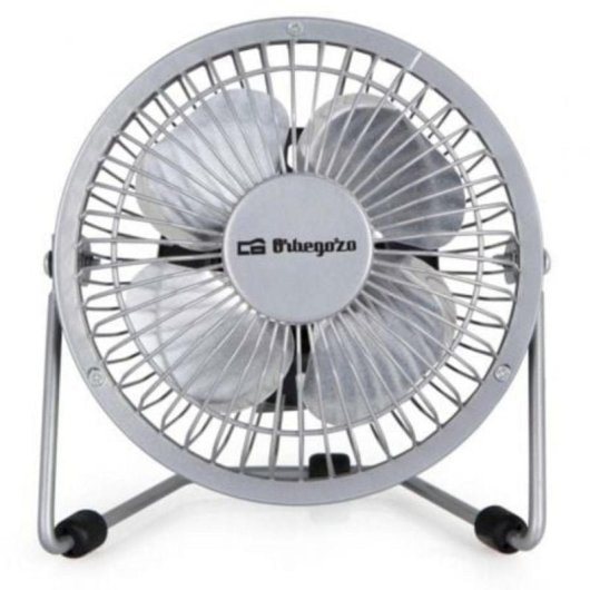Universal Blue Mistral 3042 Ventilador de Techo con Luz y Mando 60W Blanco + Ventilador USB 1025 Mini Sobremesa 8W Aspas