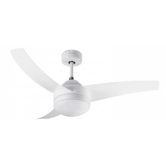 Universal Blue Mistral 3042 Ventilador de Techo con Luz y Mando 60W Blanco + Ventilador USB 1025 Mini Sobremesa 8W Aspas