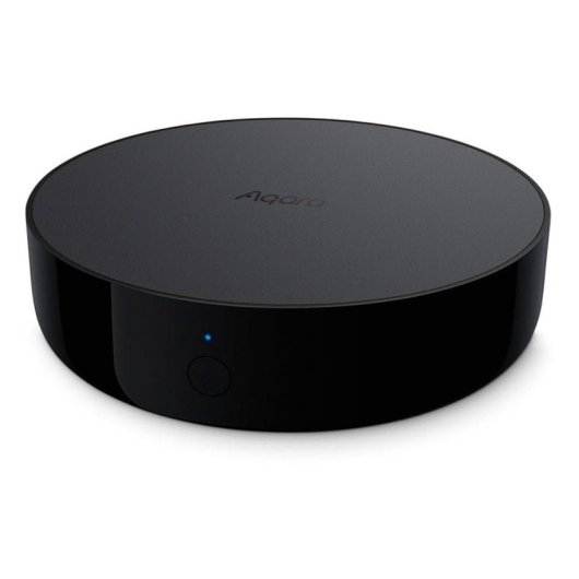 Aqara Hub M2 Centro de Hogar Inteligente WiFi/Bluetoot/Zigbee 3.0 Negro + Aqara P2 Sensor de Puerta y Ventana Inalámbric