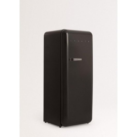 Create Frigorífico Una Puerta Retro 281L R600a Eco Friendly Negro D