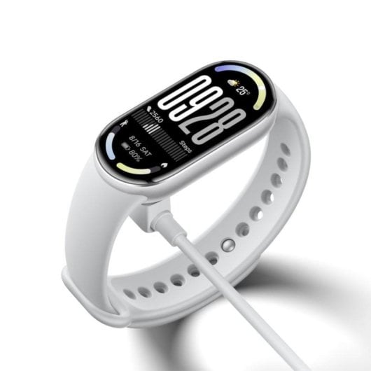Pulsera de actividad Xiaomi Smart Band 10 AMOLED 1,72" 233mAh 5ATM Plata/Rosa Bluetooth 5.4