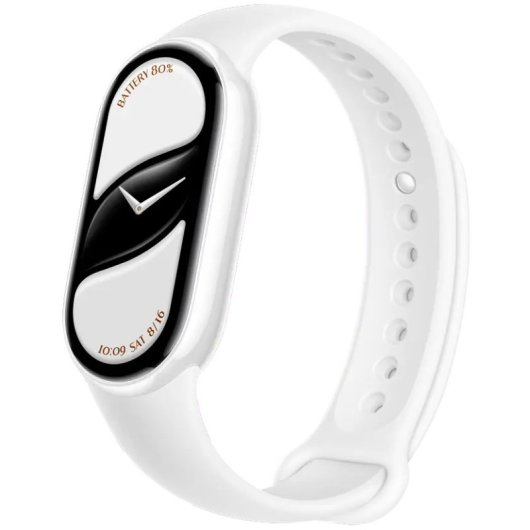Pulsera Xiaomi Smart Band 10 AMOLED 1,72'' 150 modos deportivos 21 días batería Blanco cerámico