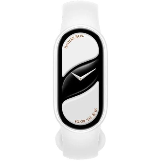 Pulsera Xiaomi Smart Band 10 AMOLED 1,72'' 150 modos deportivos 21 días batería Blanco cerámico