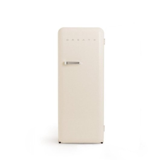Create Frigorífico Una Puerta Retro 281L 150cm ECO Friendly R600a Beige D