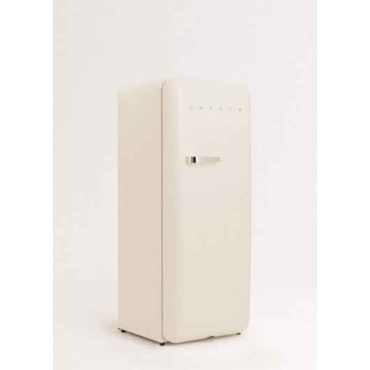 Create Frigorífico Una Puerta Retro 281L 150cm ECO Friendly R600a Beige D